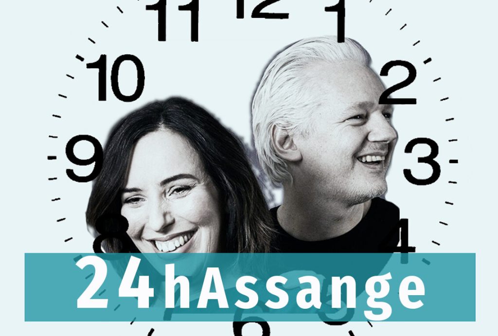 24 ore per Assange, tanti gli interventi previsti