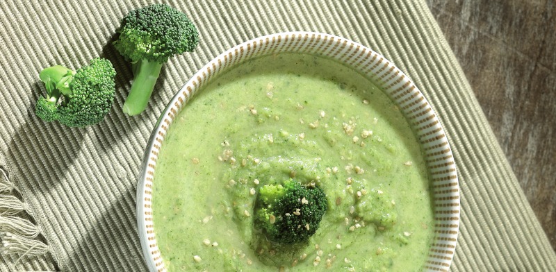 Crema di broccoli e sesamo