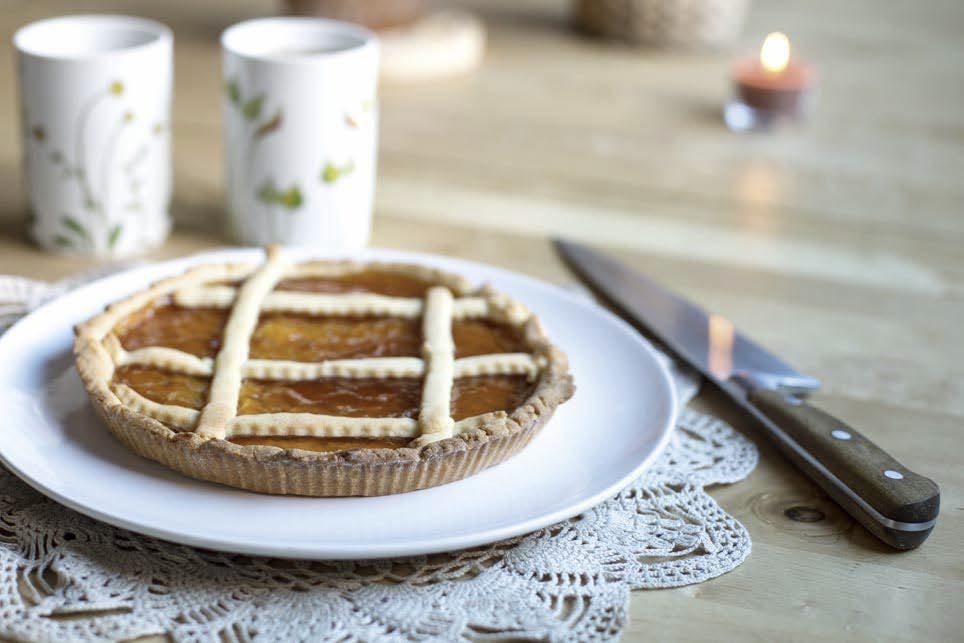 Crostata con confettura