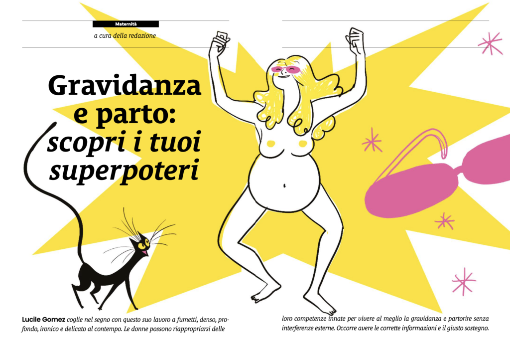 Gravidanza e parto: scopri i tuoi superpoteri