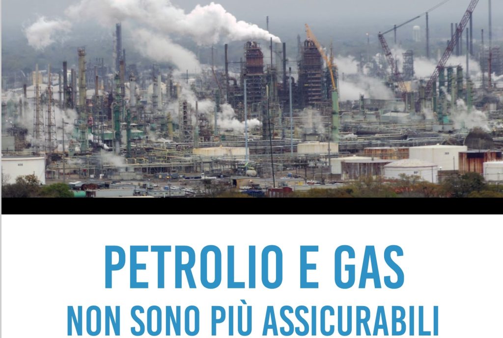 Greenpeace e Re:Common: «Petrolio e gas non sono più assicurabili, Generali abbandoni questo business»