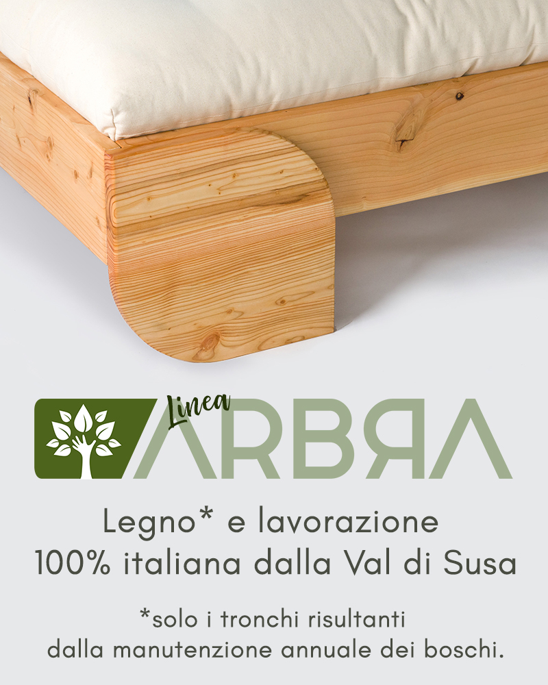 I letti in legno Arbra sono la nuova linea sostenibile di Vivere Zen