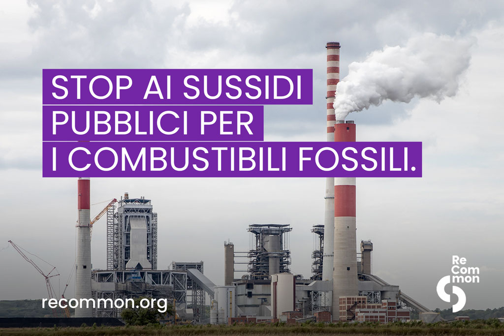 «Il governo interrompa i finanziamenti pubblici internazionali a progetti fossili»: l’appello di 5 organizzazioni in vista della Cop28