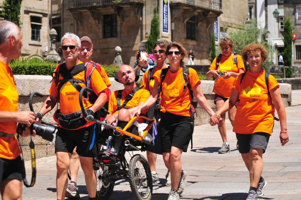 In un film l’impresa di Matteo, malato di sclerosi: percorrere il cammino di San Michele