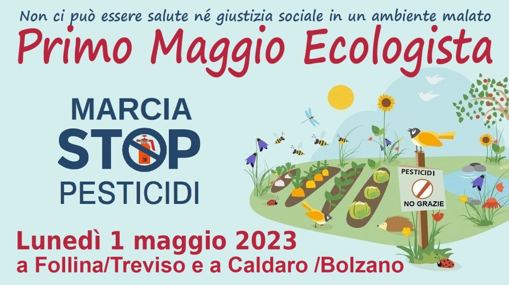 La Coalizione #CambiamoAgricoltura aderisce alla marcia Stop Pesticidi