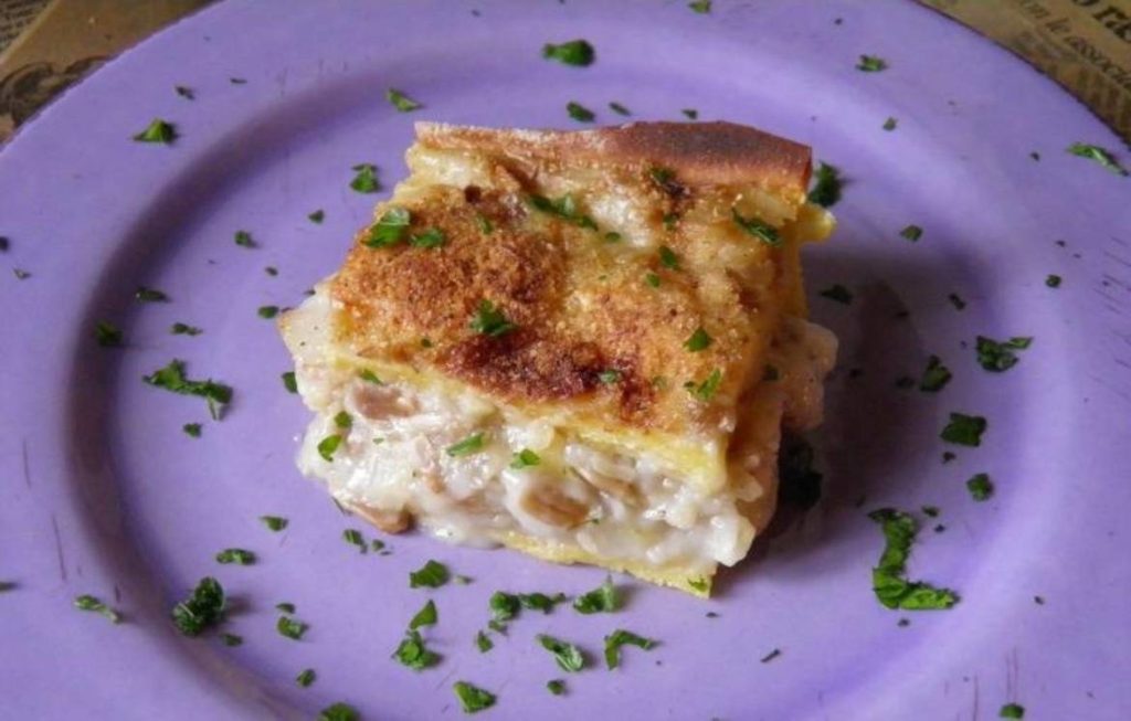 Lasagne al topinambur