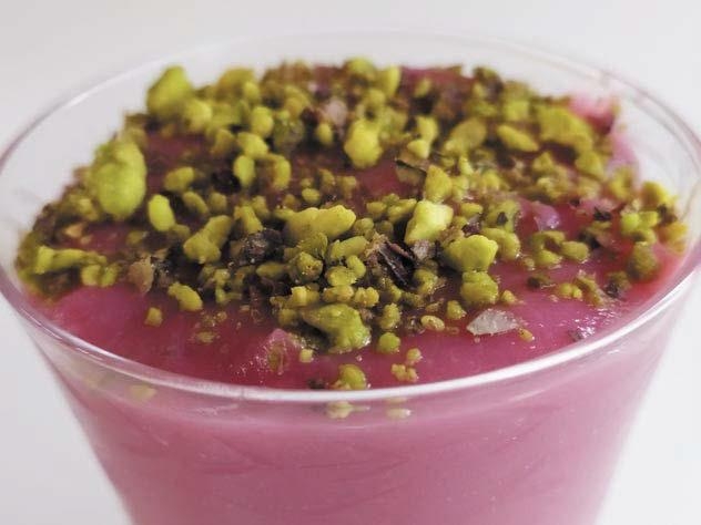 Mousse al melograno