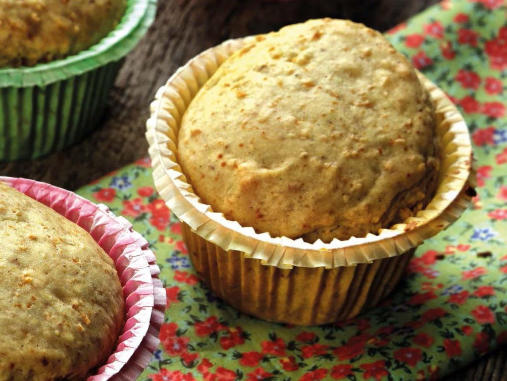 Muffin con banane e carote