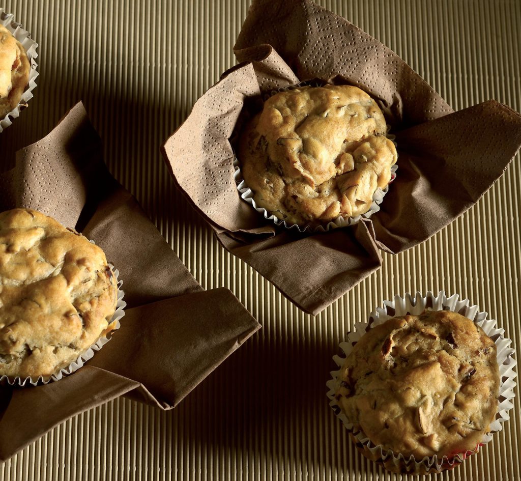 Muffin salati al radicchio e carota