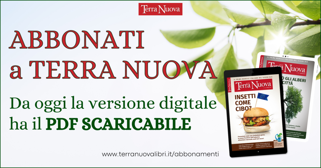 Novità! Per gli abbonati a Terra Nuova la rivista si scarica anche in PDF