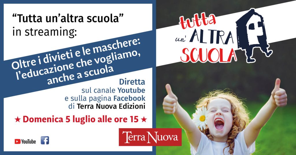 “Oltre i divieti e le maschere: l’educazione che vogliamo, anche a scuola”: grazie per la grande partecipazione