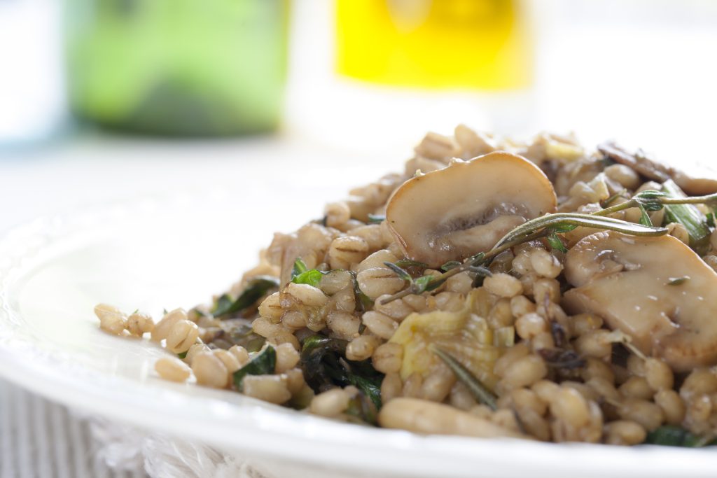 Orzotto ai funghi