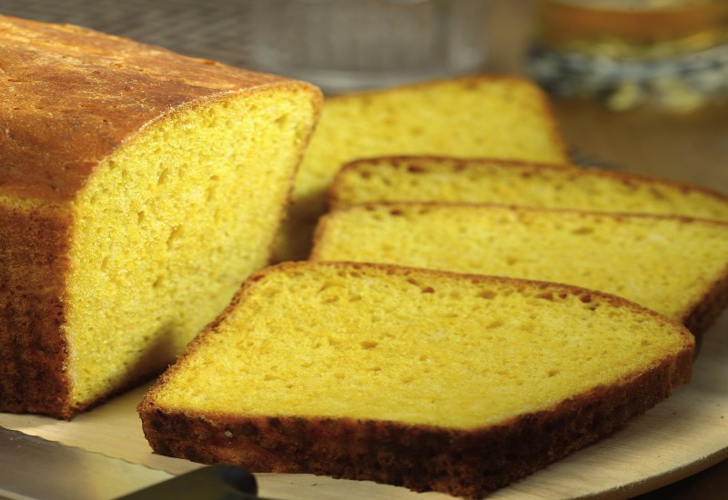 Pane di zucca alla curcuma