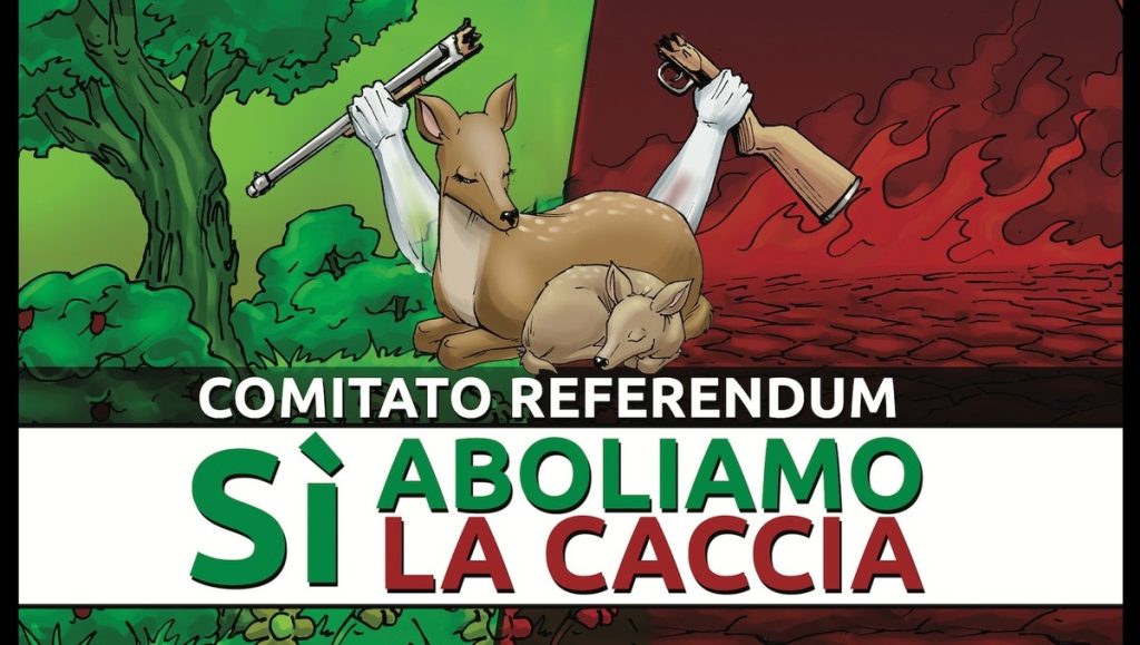 Referendum per l’abolizione della caccia: iniziata la raccolta di firme