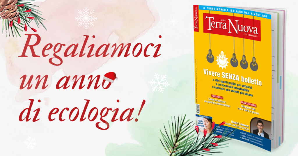 Regalati e regala un anno di ecologia!