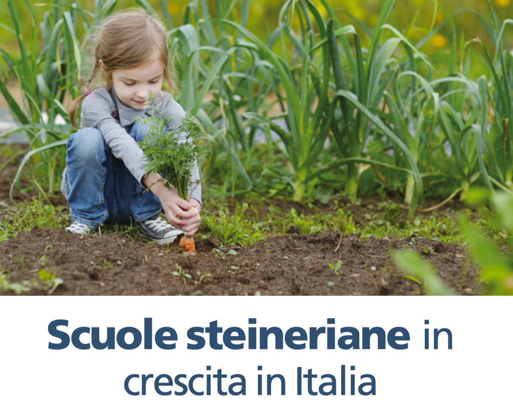 Scuole steineriane in crescita in Italia