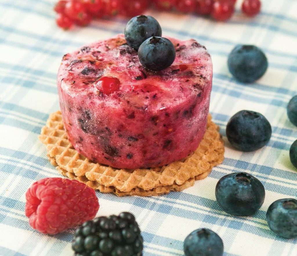 Semifreddo alle fragole e zenzero