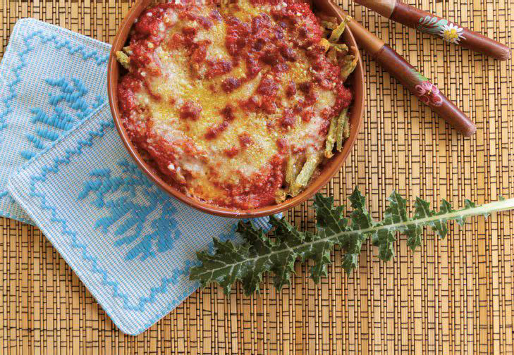 Sgarzlini alla parmigiana