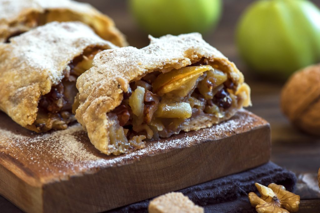 Strudel vegan di mele