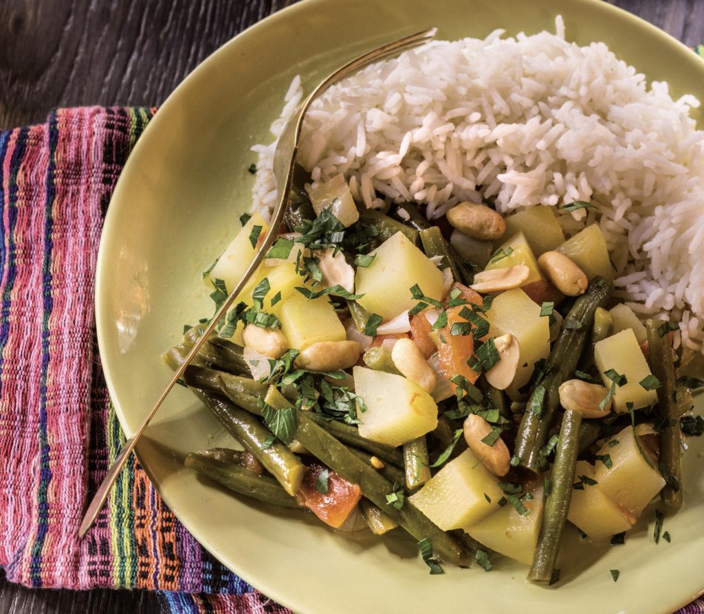 Stufato di verdure al cocco