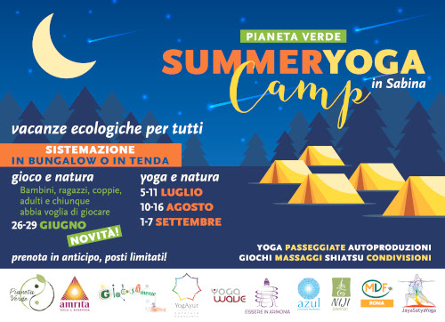 Summer Yoga Camp – Vacanze Ecologiche