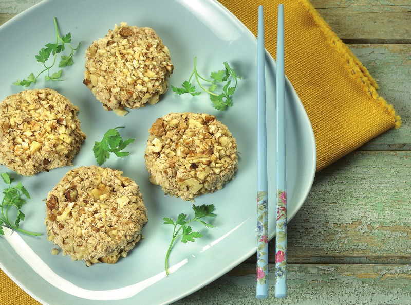 Tomini di tofu alle noci