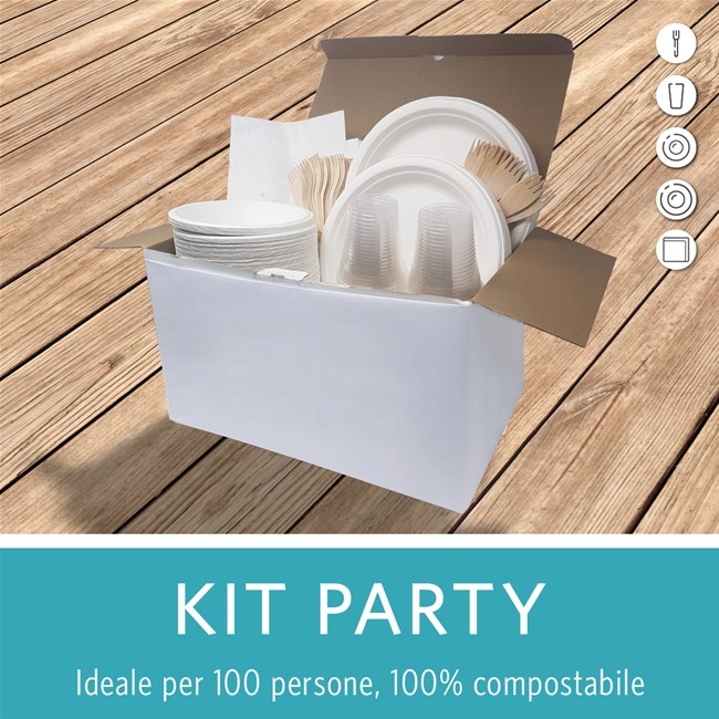 Una festa a minimo impatto: kit party e stoviglie biodegradabili