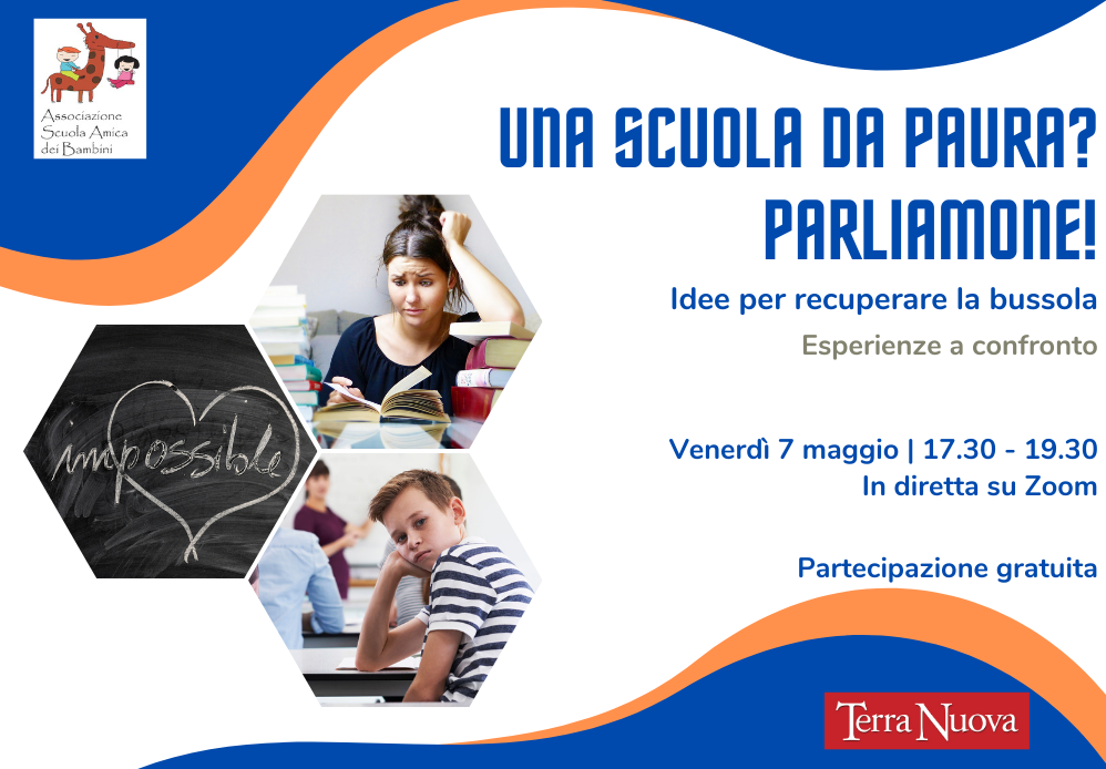 “Una scuola da paura? Parliamone. Idee per recuperare la bussola”