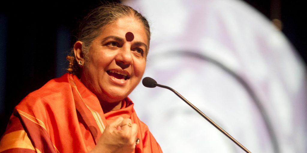 Vandana Shiva: «Noi vittime del profitto, dell’avidità e dell’estrattivismo»