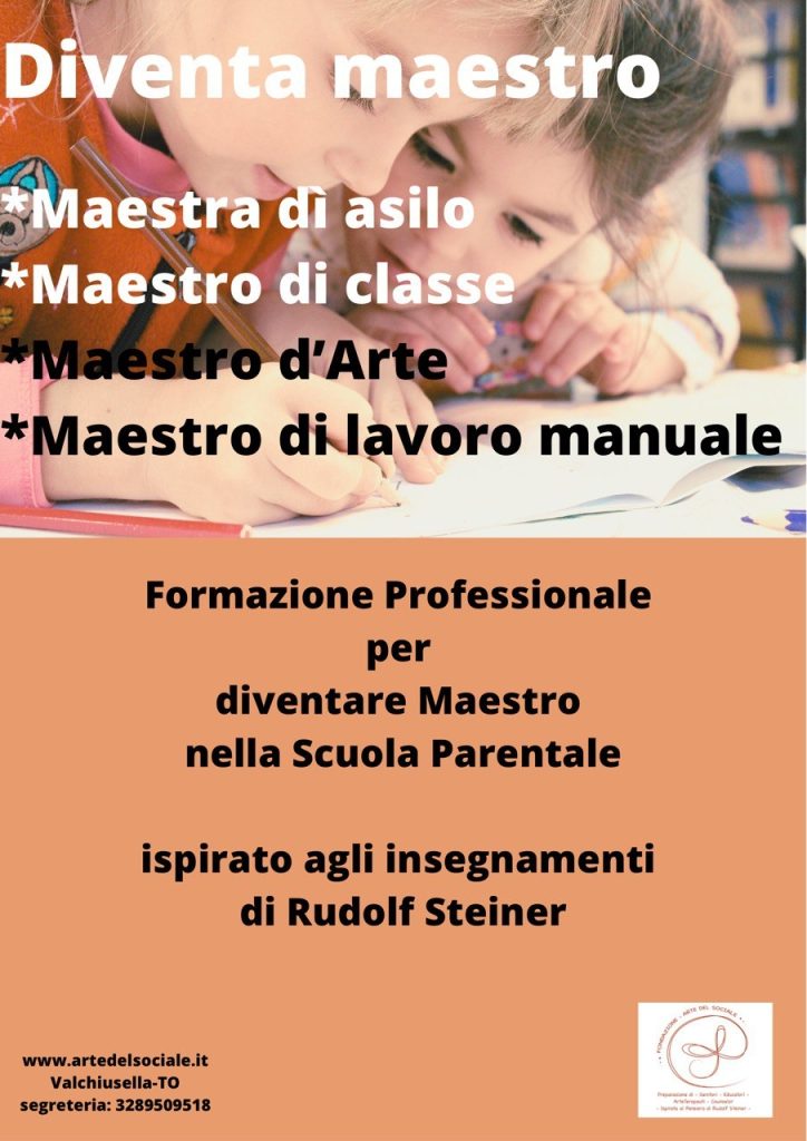 Vuoi diventare maestro nelle scuole parentali?