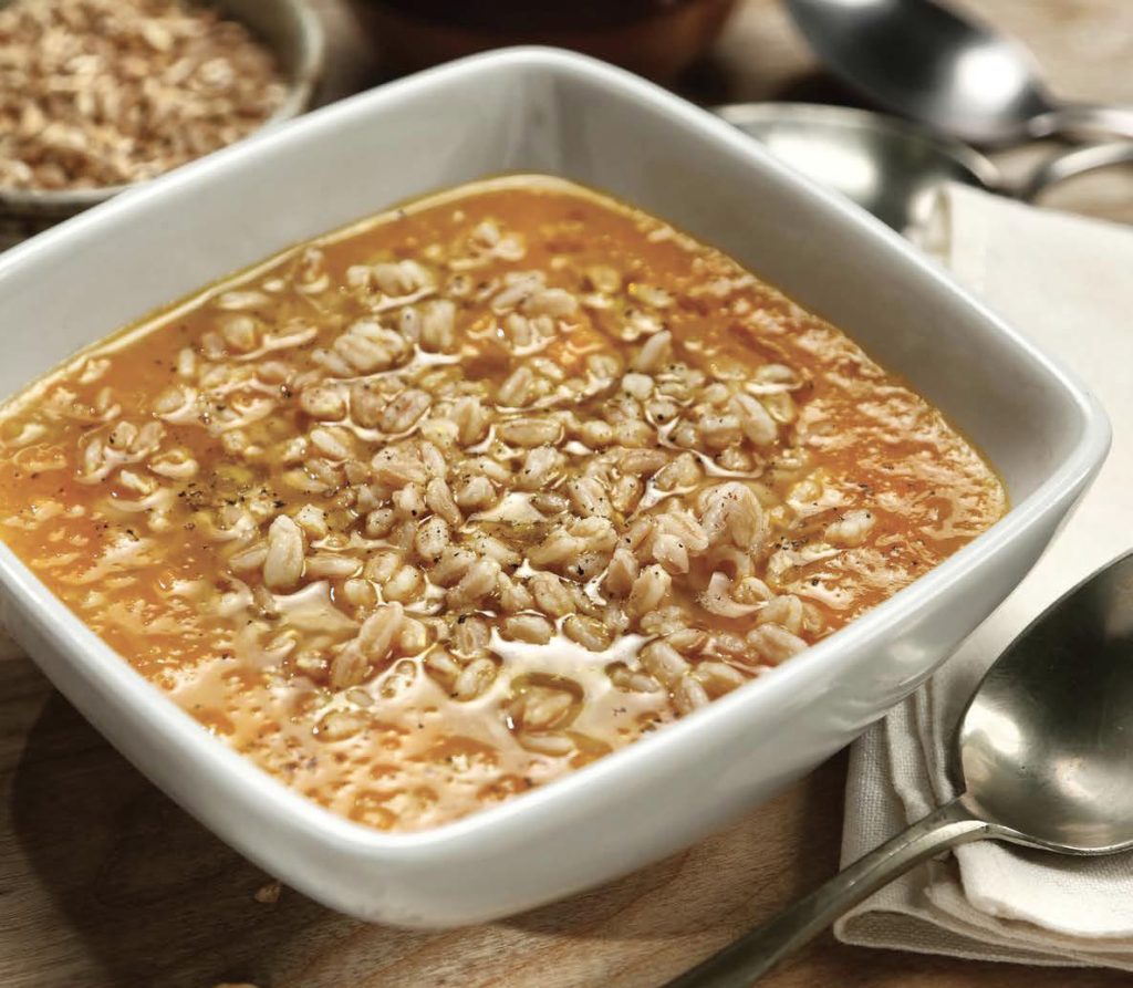 Zuppa di farro e patate della Maremma