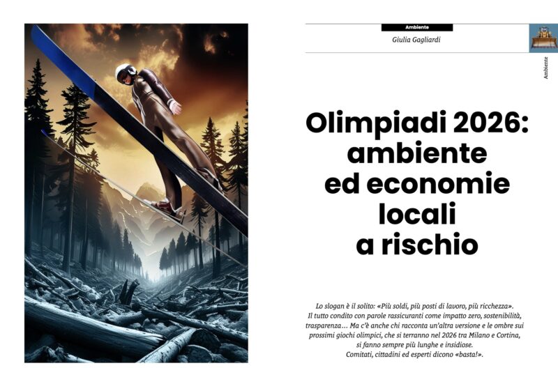 Olimpiadi 2026: ambiente ed economie locali a rischio