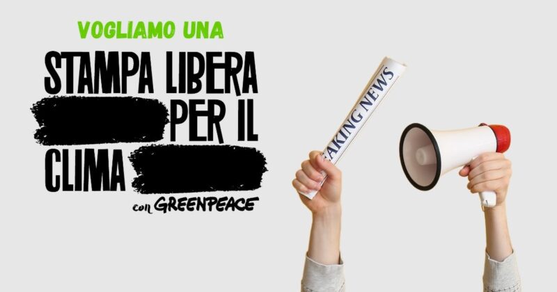 Una stampa libera per il clima del Pianeta