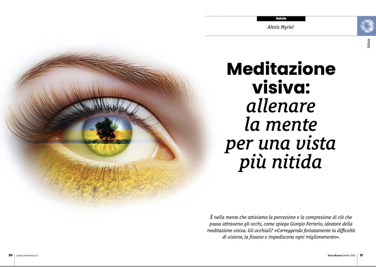 #OltreLePagine. Vedere senza sforzo con la meditazione visiva