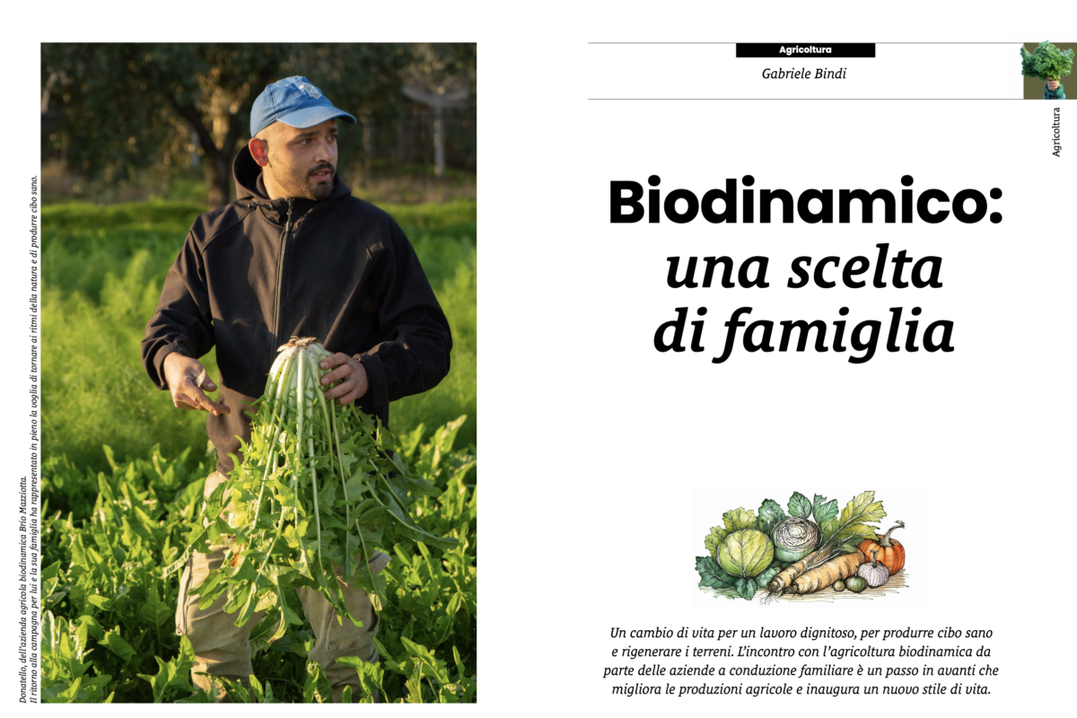 Quando l’agricoltura biodinamica è una scelta di famiglia