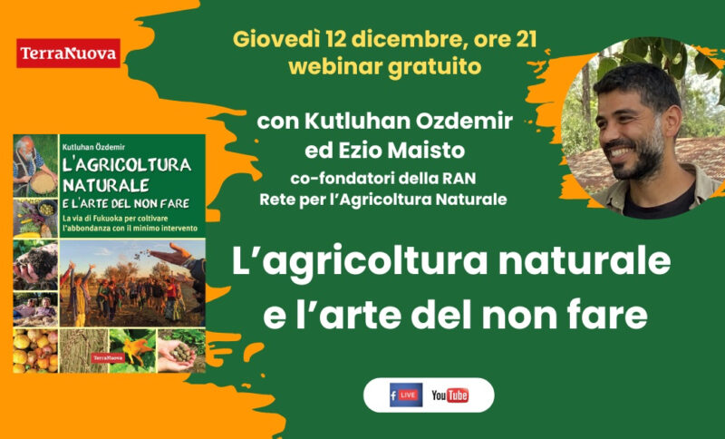 Webinar gratuito sull'agricoltura naturale