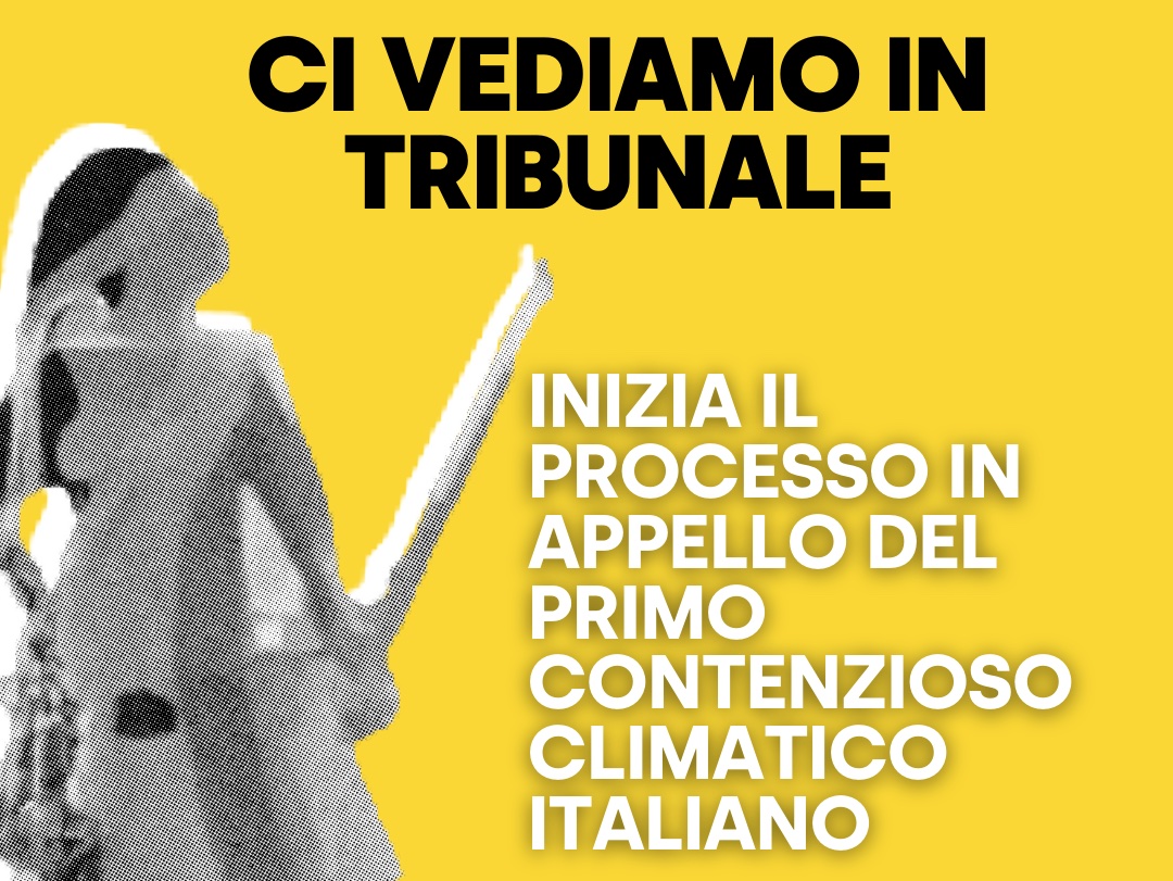 Clima, causa allo Stato: il 29 gennaio si apre il processo d’Appello