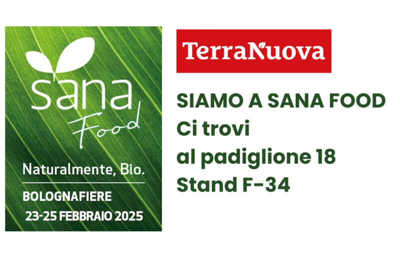 Terra Nuova a Sana Food a Bologna